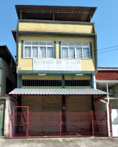 Entrada da sede do Caminho do Senhor em Guaratiba - RJ